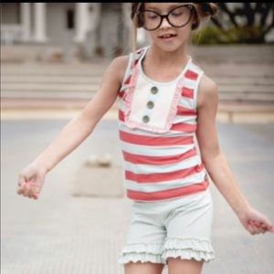 Matilda Jane Starlet Ruffle shorts- size 10